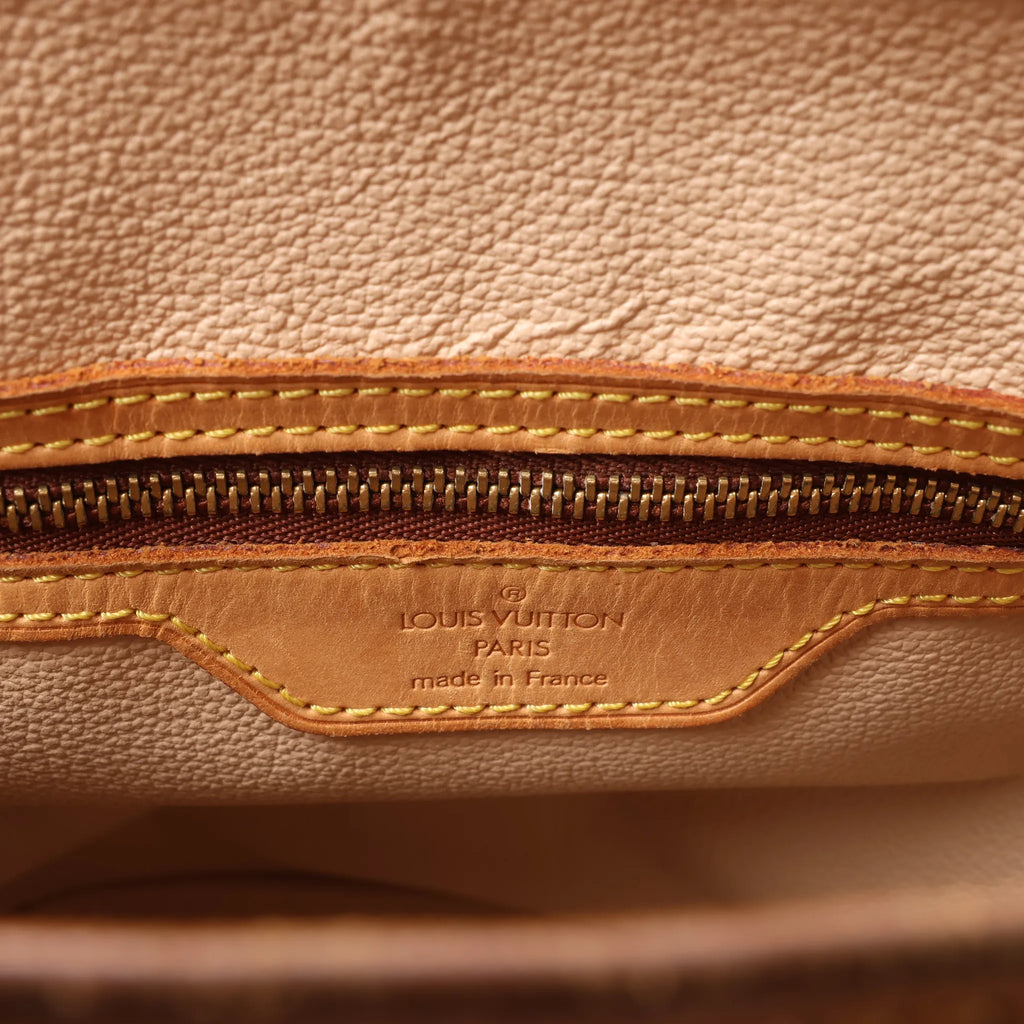 Louis Vuitton Bucket PM Monogram Canvas Shoulder Bag in Brown M42238