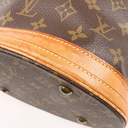 Louis Vuitton Monogram Canvas Bucket PM Shoulder Bag in Brown M42238