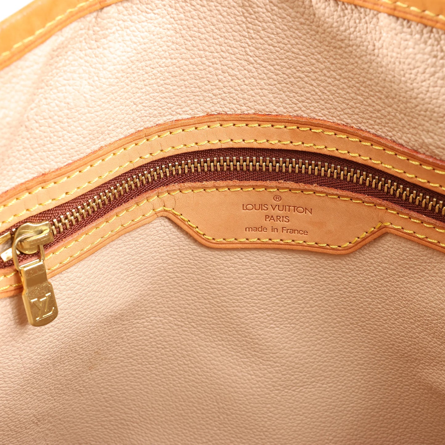 Louis Vuitton Monogram Canvas Bucket PM Shoulder Bag in Brown M42238