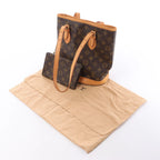 Louis Vuitton Bucket PM Monogram Canvas Shoulder Bag in Brown M42238