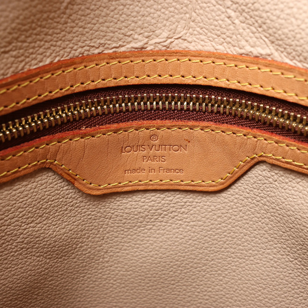 Louis Vuitton Bucket PM Monogram Canvas Shoulder Bag in Brown M42238