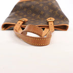 Louis Vuitton Bucket PM Monogram Canvas Shoulder Bag in Brown M42238