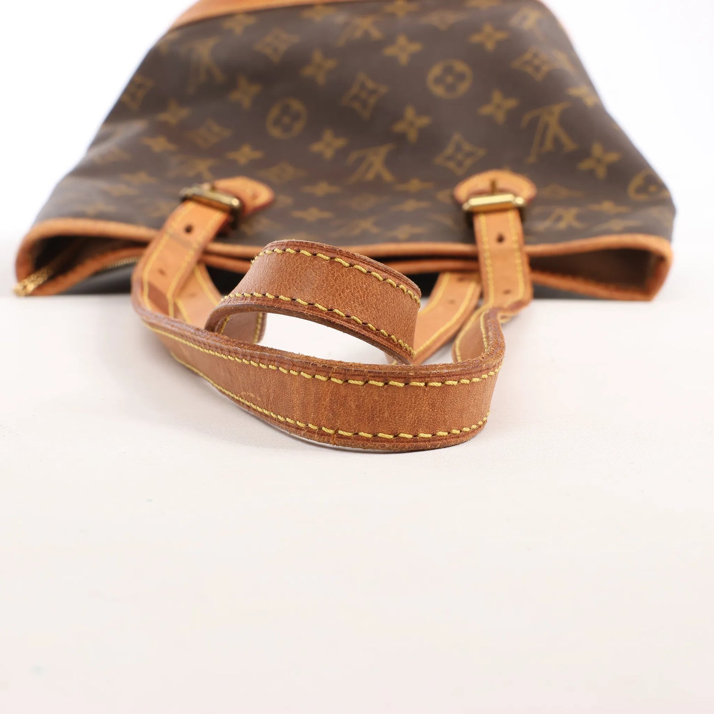 Louis Vuitton Bucket PM Monogram Canvas Shoulder Bag in Brown M42238