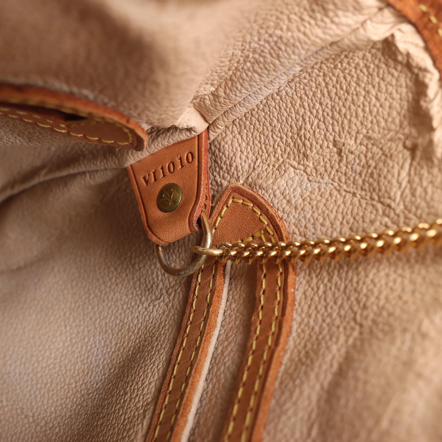 Louis Vuitton Bucket PM Monogram Canvas Shoulder Bag in Brown M42238