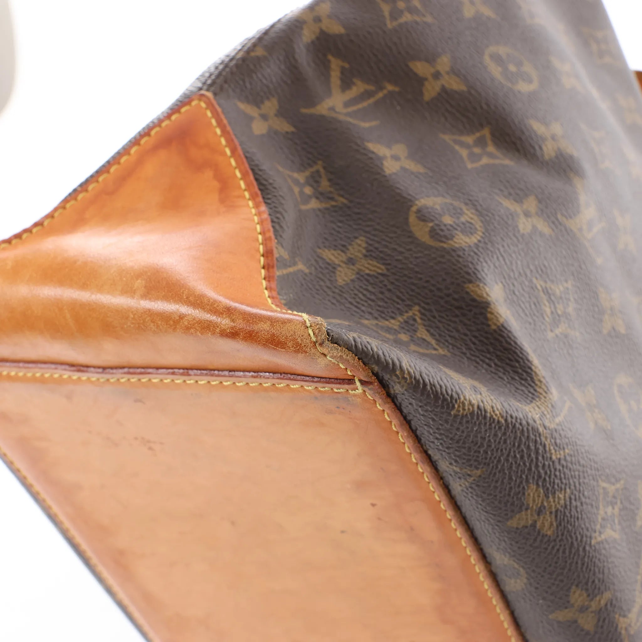 Louis Vuitton Cabas Mezzo Monogram Shoulder Bag in Brown M51151
