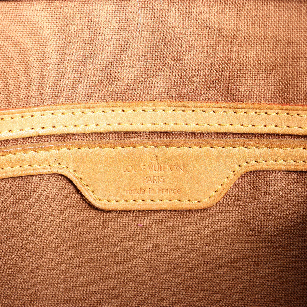 Louis Vuitton Cabas Mezzo Monogram Shoulder Bag in Brown M51151