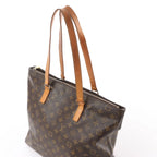 Louis Vuitton Cabas Mezzo Monogram Shoulder Bag in Brown M51151