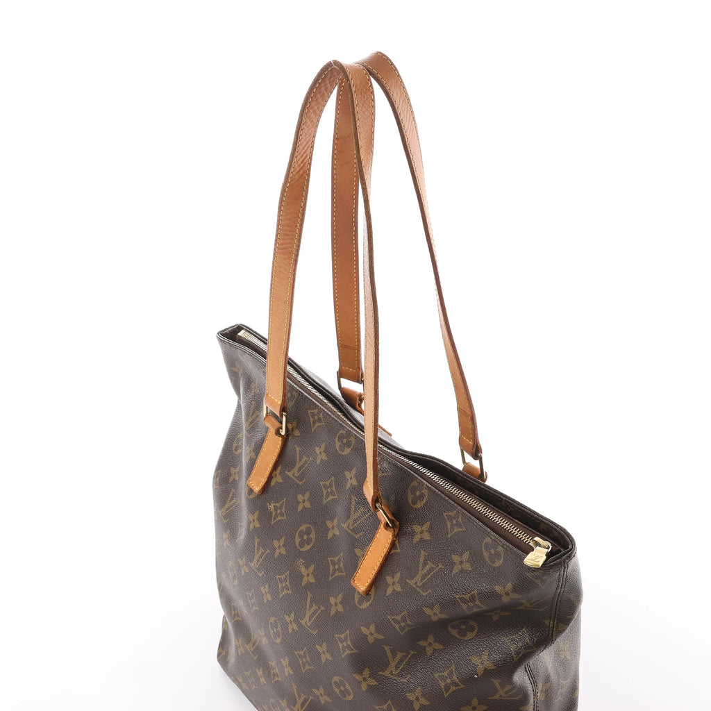Louis Vuitton Cabas Mezzo Monogram Shoulder Bag in Brown M51151