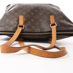 Louis Vuitton Cabas Mezzo Monogram Shoulder Bag in Brown M51151