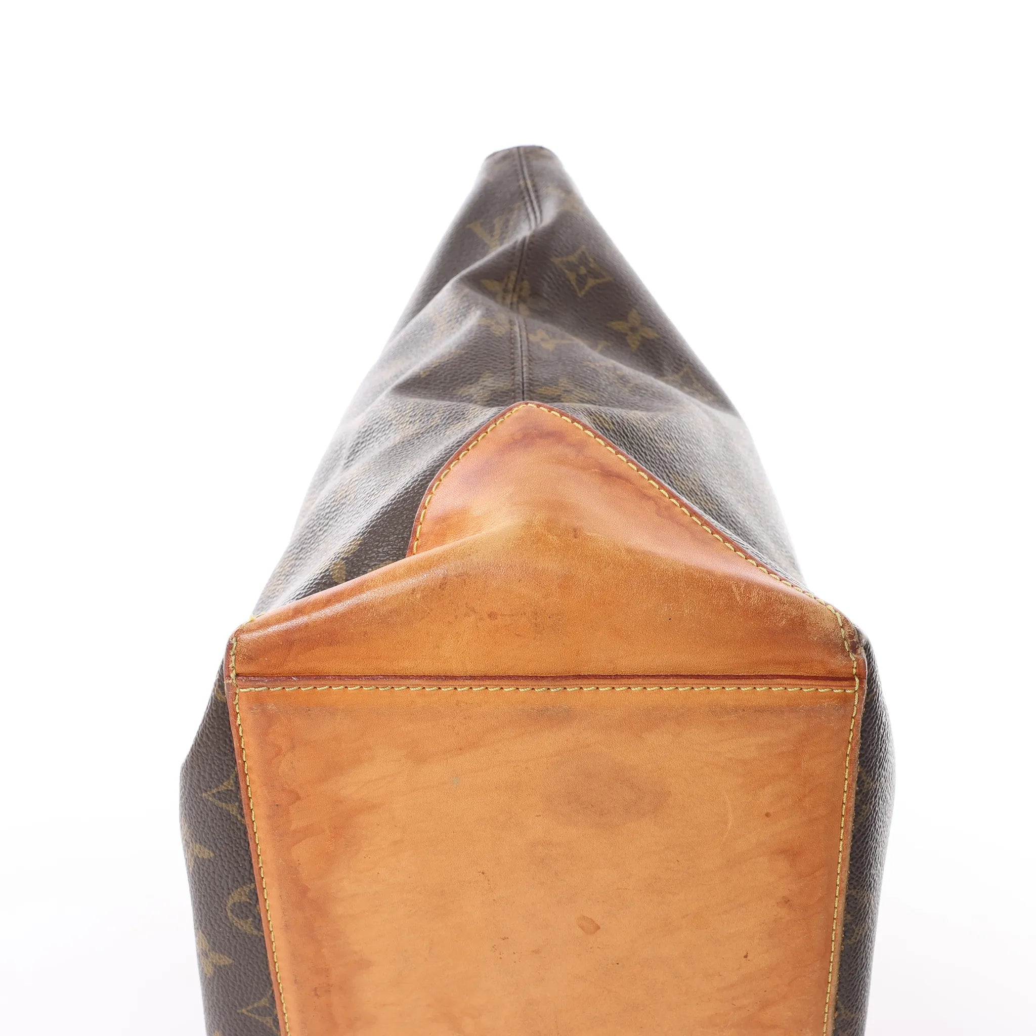 Louis Vuitton Cabas Mezzo Monogram Shoulder Bag in Brown M51151