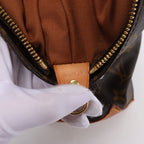 Louis Vuitton Cabas Mezzo Monogram Canvas Shoulder Bag in Brown M51151