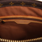 Louis Vuitton Cabas Mezzo Monogram Canvas Shoulder Bag in Brown M51151