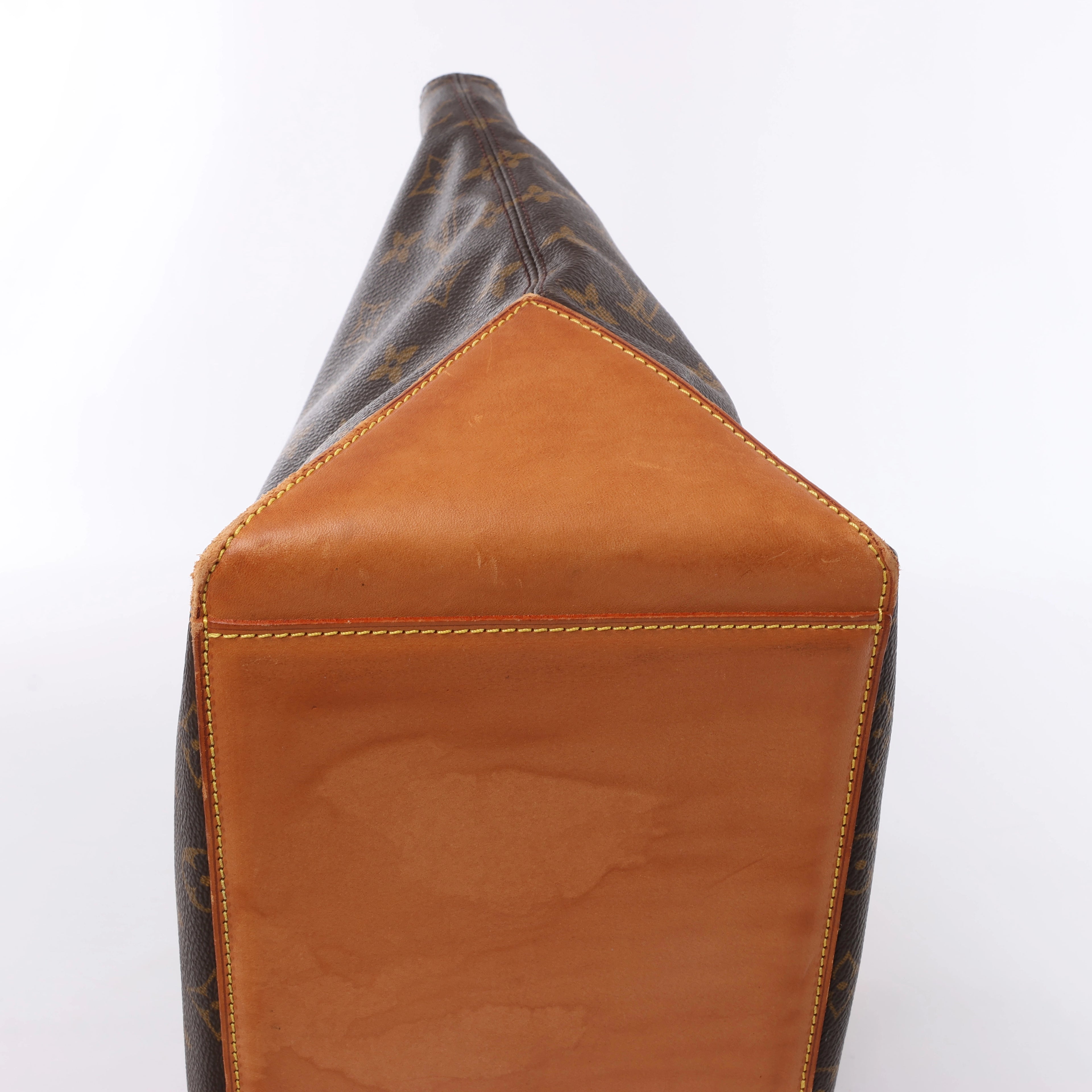 Louis Vuitton Cabas Mezzo Monogram Canvas Shoulder Bag in Brown M51151