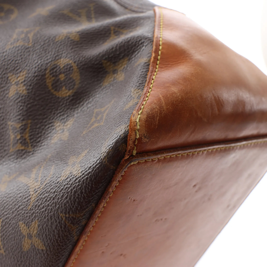 Louis Vuitton Cabas Mezzo Monogram Shoulder Bag in Brown M51151