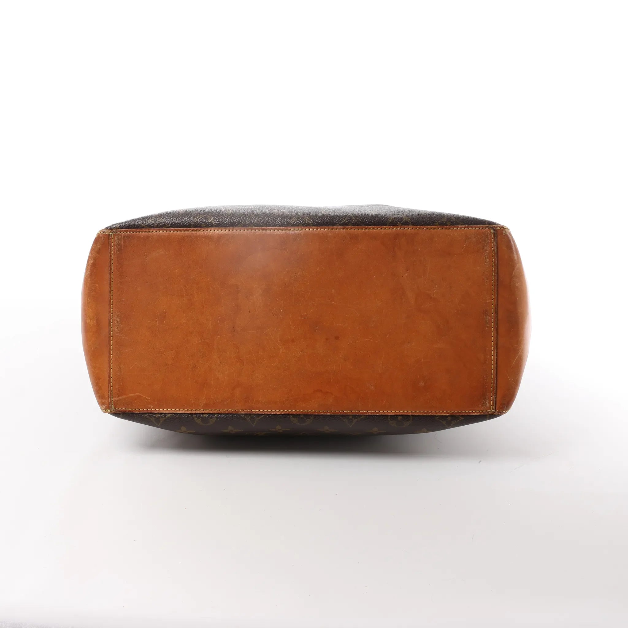 Louis Vuitton Cabas Mezzo Monogram Shoulder Bag in Brown M51151