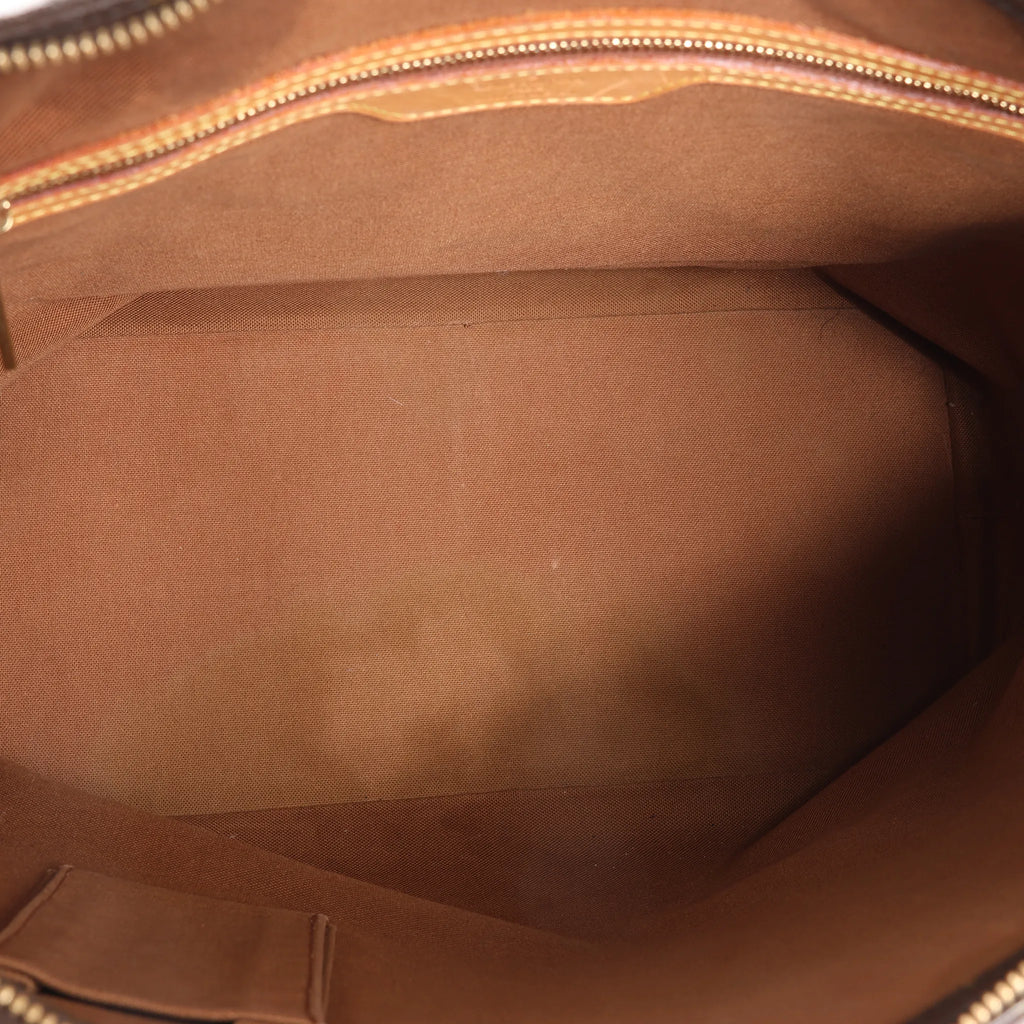 Louis Vuitton Cabas Mezzo Monogram Shoulder Bag in Brown M51151