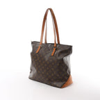 Louis Vuitton Cabas Mezzo Monogram Shoulder Bag in Brown M51151
