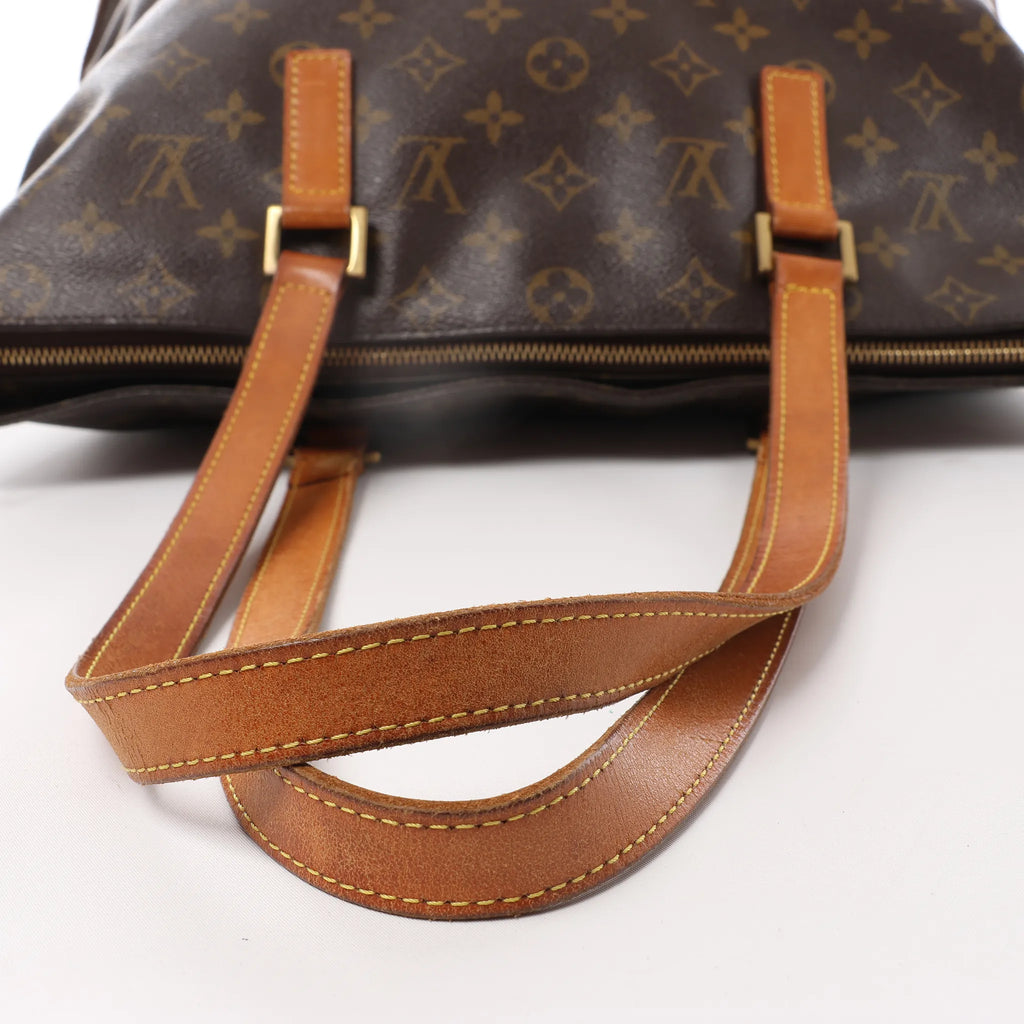 Louis Vuitton Cabas Mezzo Monogram Shoulder Bag in Brown M51151