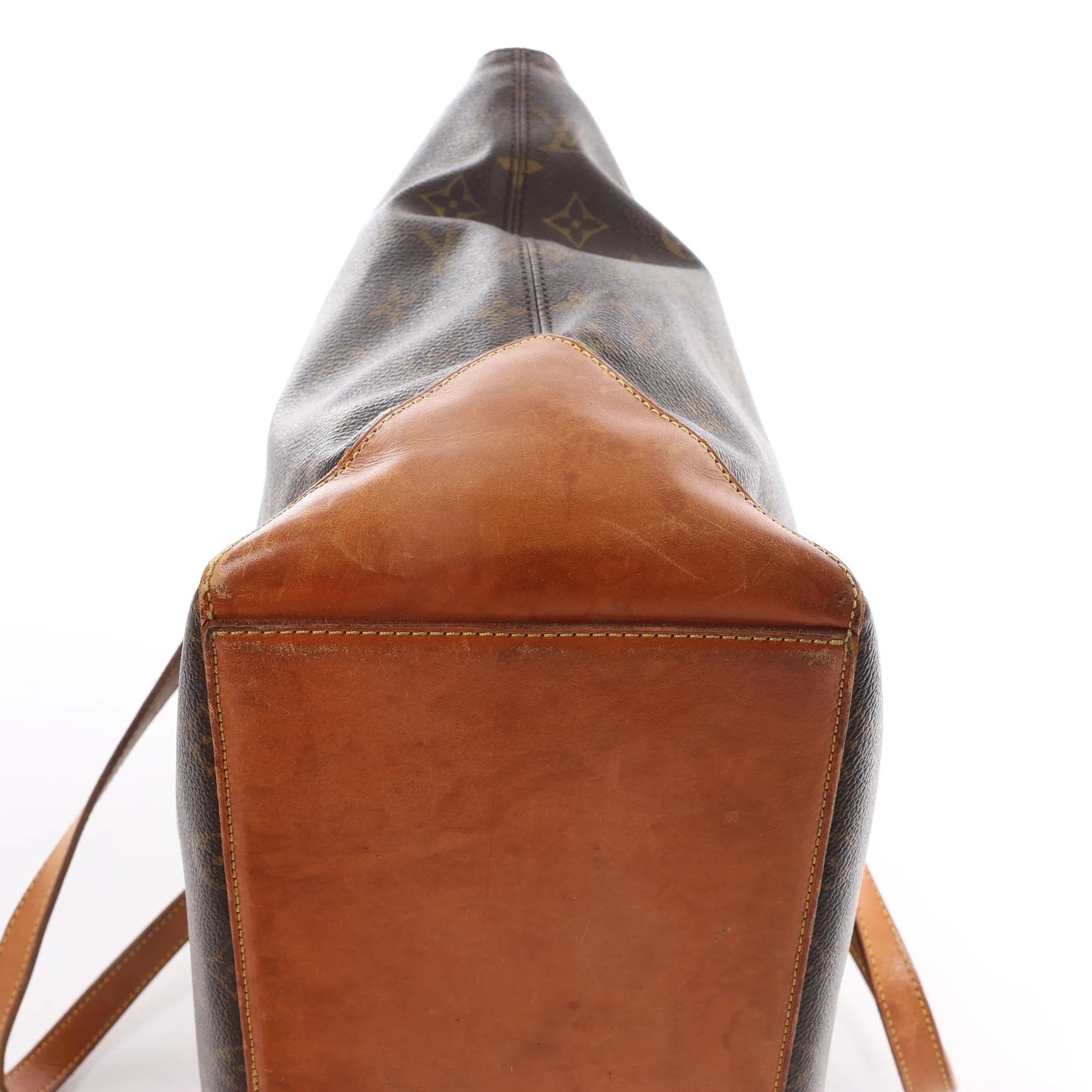 Louis Vuitton Cabas Mezzo Monogram Shoulder Bag in Brown M51151