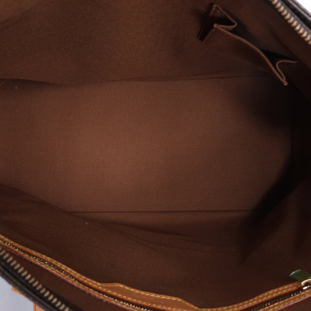 Bolso de hombro Louis Vuitton Cabas Mezzo Monogram en marrón M51151