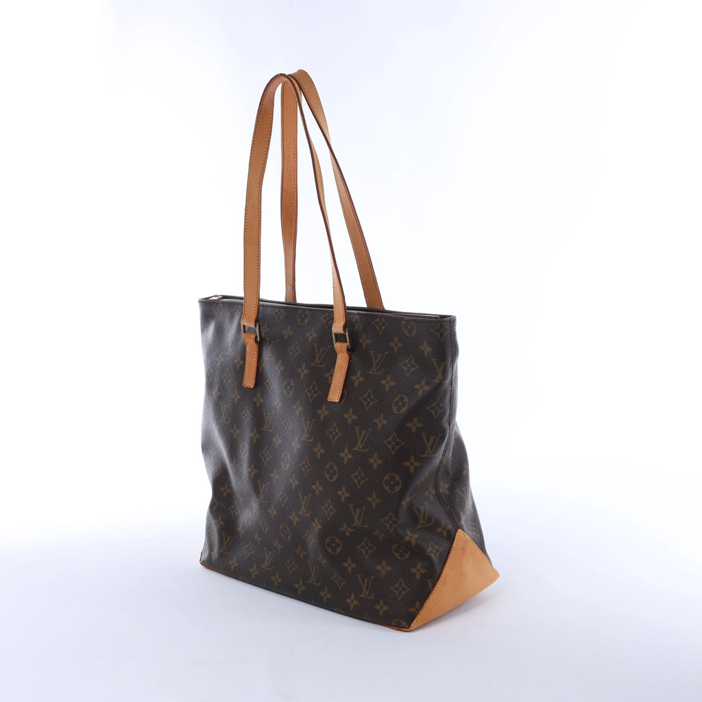 Bolso de hombro Louis Vuitton Cabas Mezzo Monogram en marrón M51151
