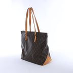 Bolso de hombro Louis Vuitton Cabas Mezzo Monogram en marrón M51151