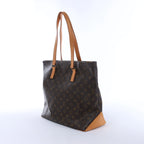 Louis Vuitton Cabas Mezzo Monogram Canvas Shoulder Bag in Brown M51151