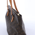 Bolso de hombro Louis Vuitton Cabas Mezzo Monogram en marrón M51151