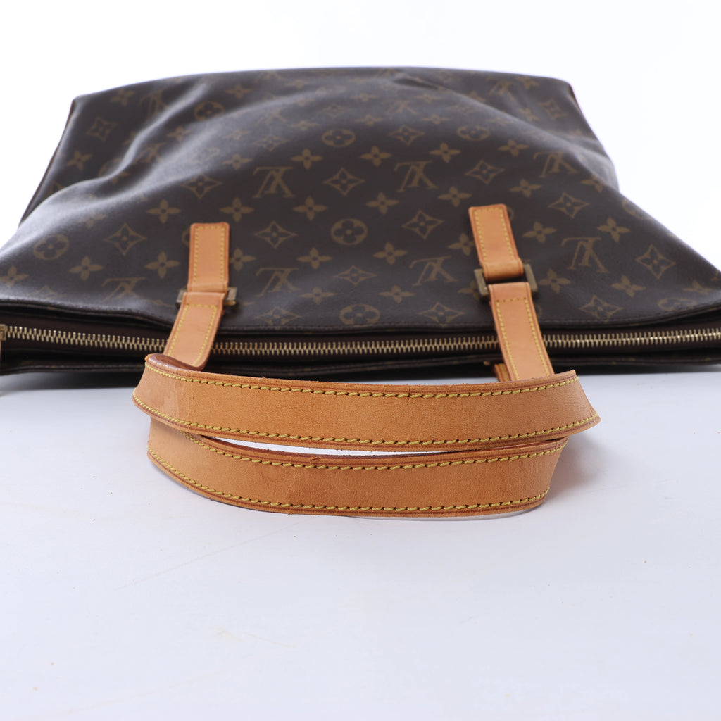 Bolso de hombro Louis Vuitton Cabas Mezzo Monogram en marrón M51151