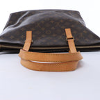 Bolso de hombro Louis Vuitton Cabas Mezzo Monogram en marrón M51151