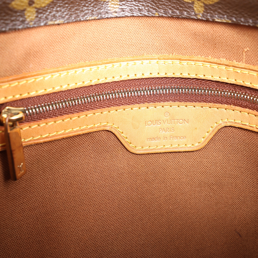 Louis Vuitton Cabas Piano Monogram Shoulder Bag in Brown M51148
