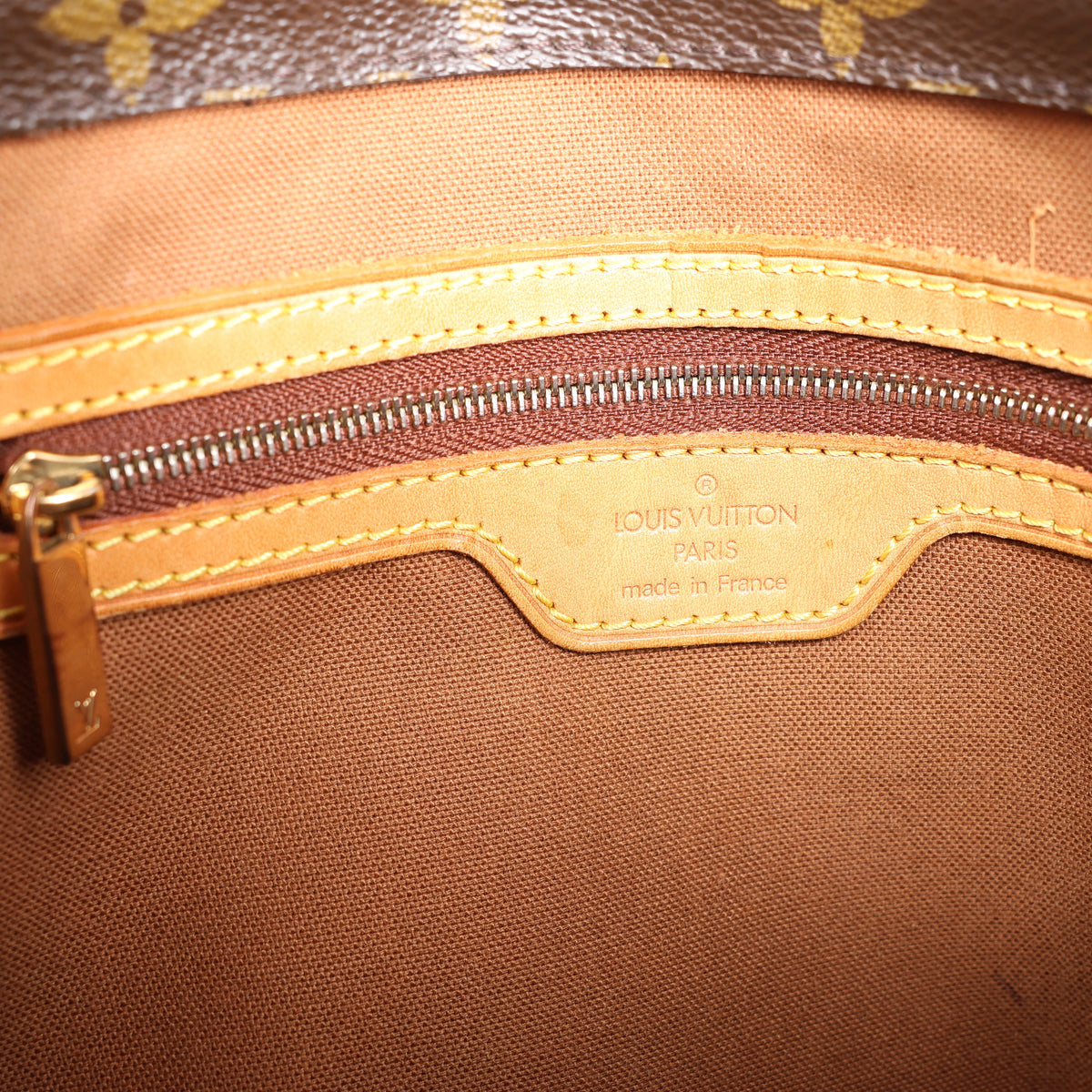 Louis Vuitton Cabas Piano Monogram Shoulder Bag in Brown M51148