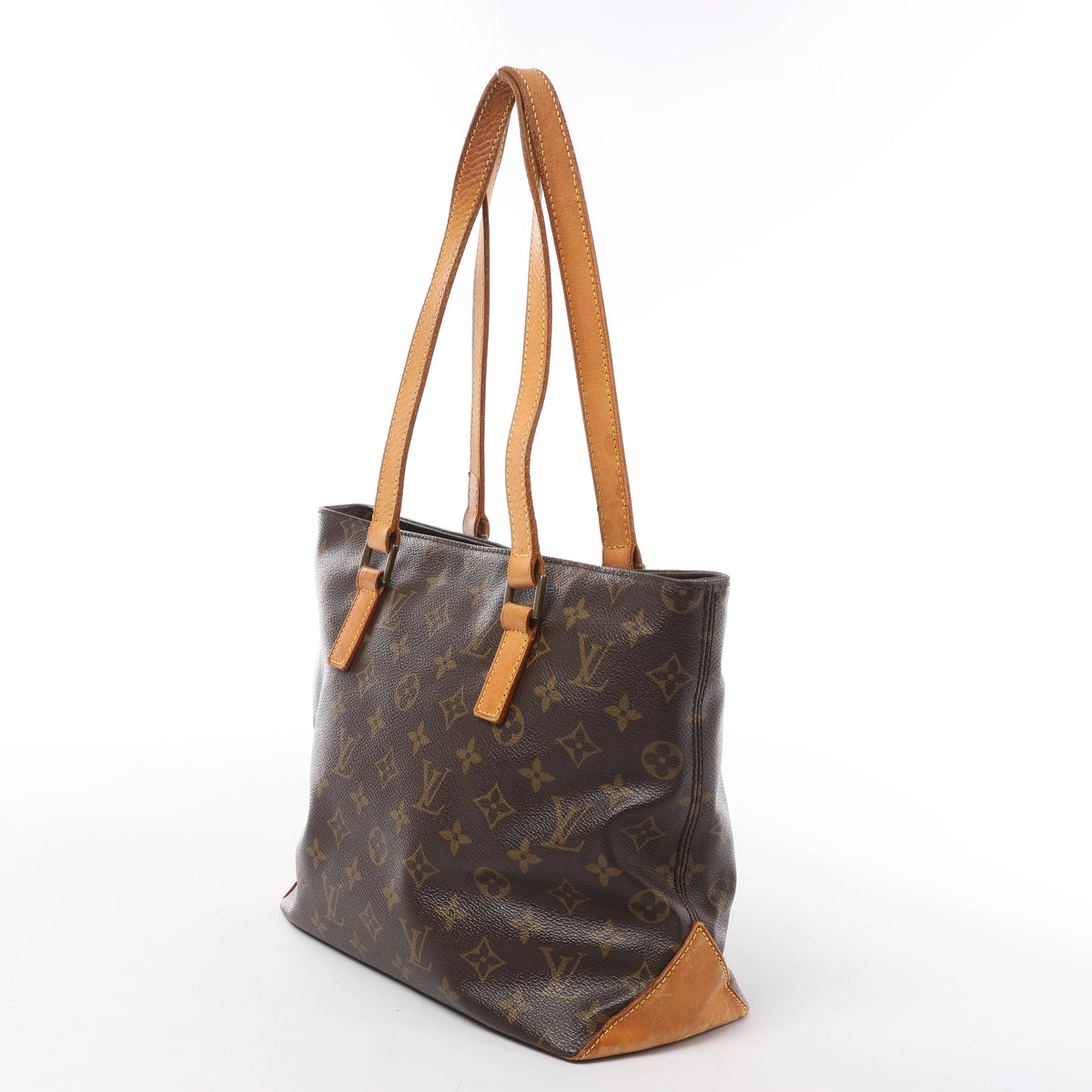 Louis Vuitton Cabas Piano Monogram Shoulder Bag in Brown M51148
