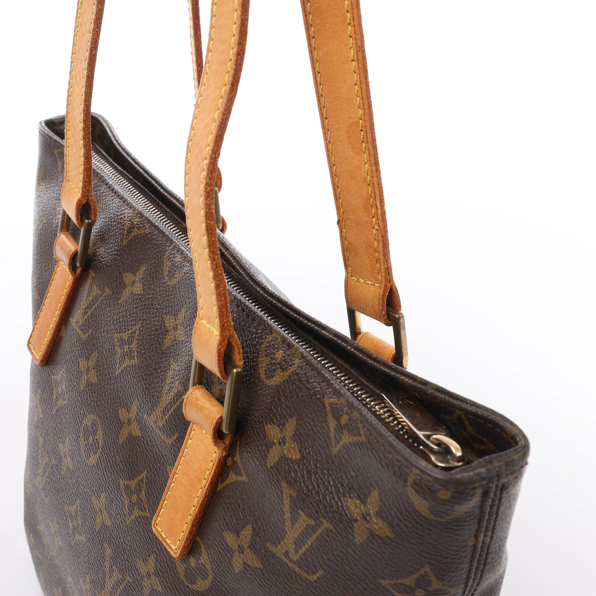 Louis Vuitton Cabas Piano Monogram Shoulder Bag in Brown M51148