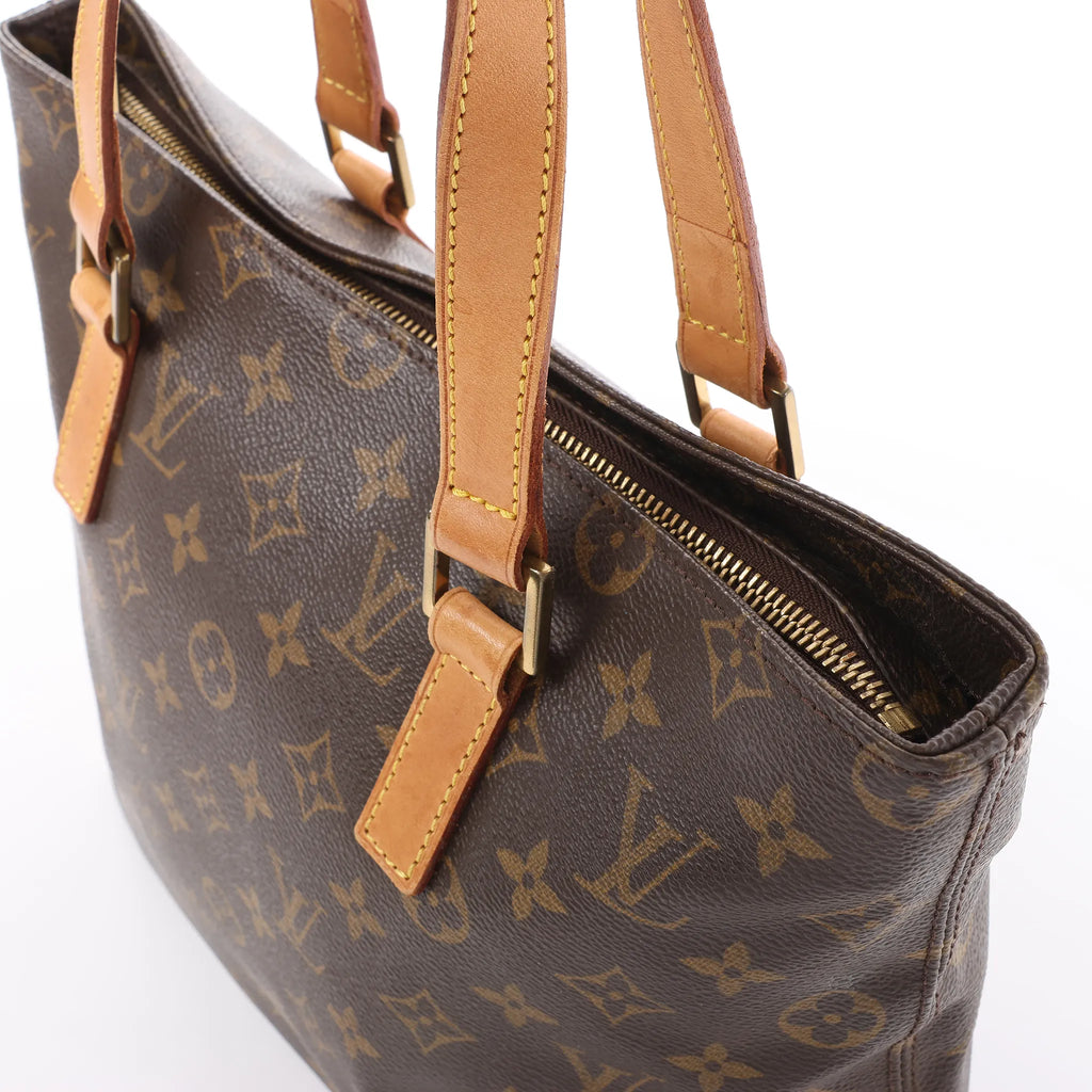 Louis Vuitton Cabas Piano Monogram Canvas Shoulder Bag in Brown M51148