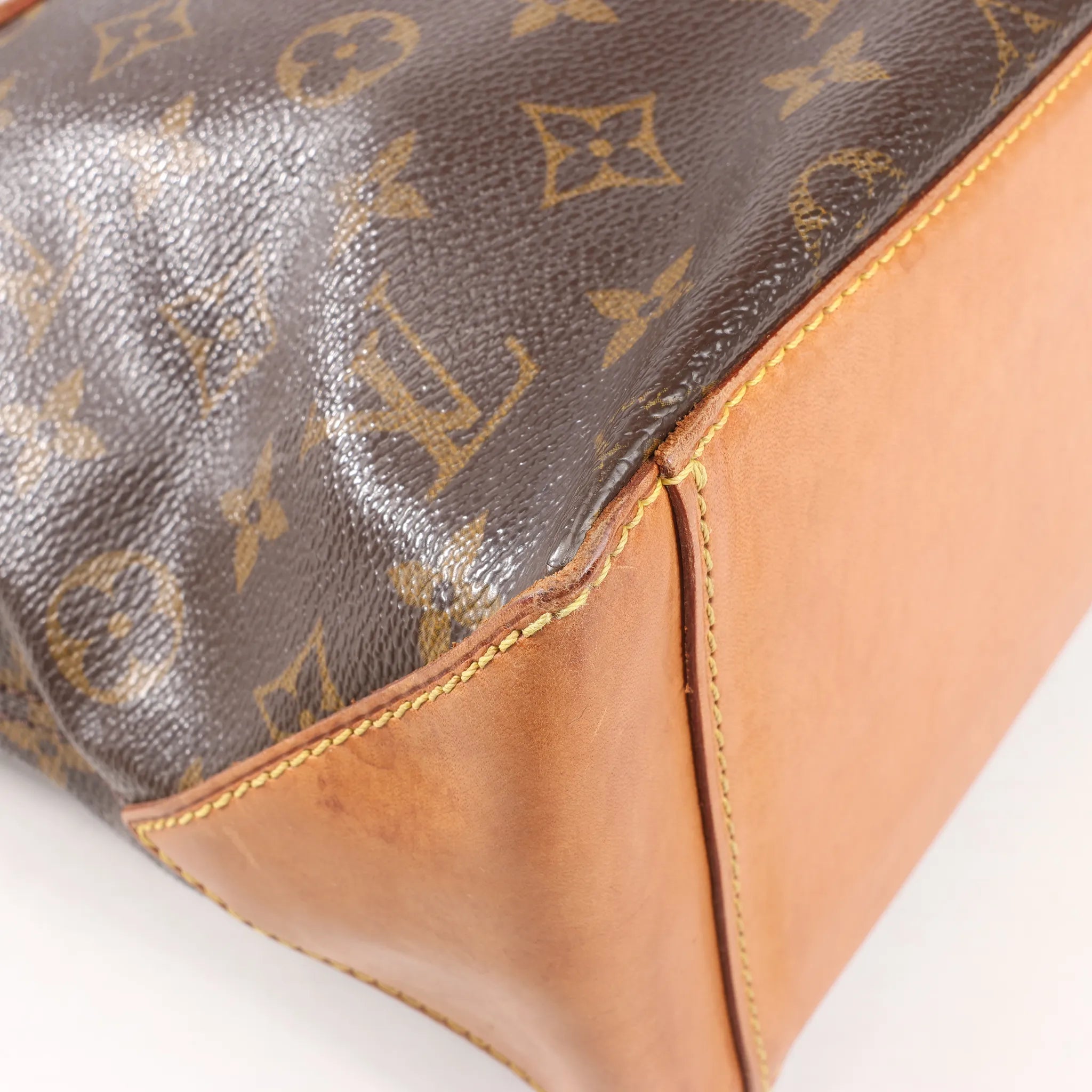 Louis Vuitton Monogram Cabas Piano Shoulder Bag in Brown M51148