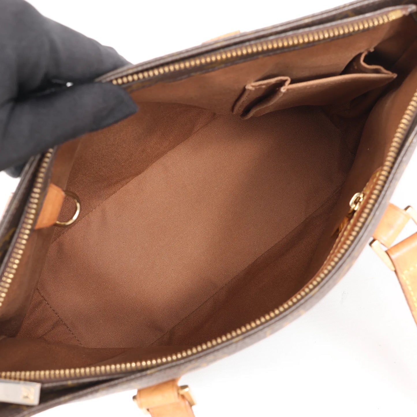 Louis Vuitton Monogram Cabas Piano Shoulder Bag in Brown M51148