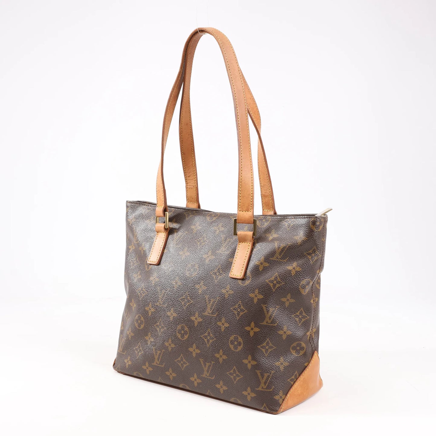 Louis Vuitton Monogram Cabas Piano Shoulder Bag in Brown M51148