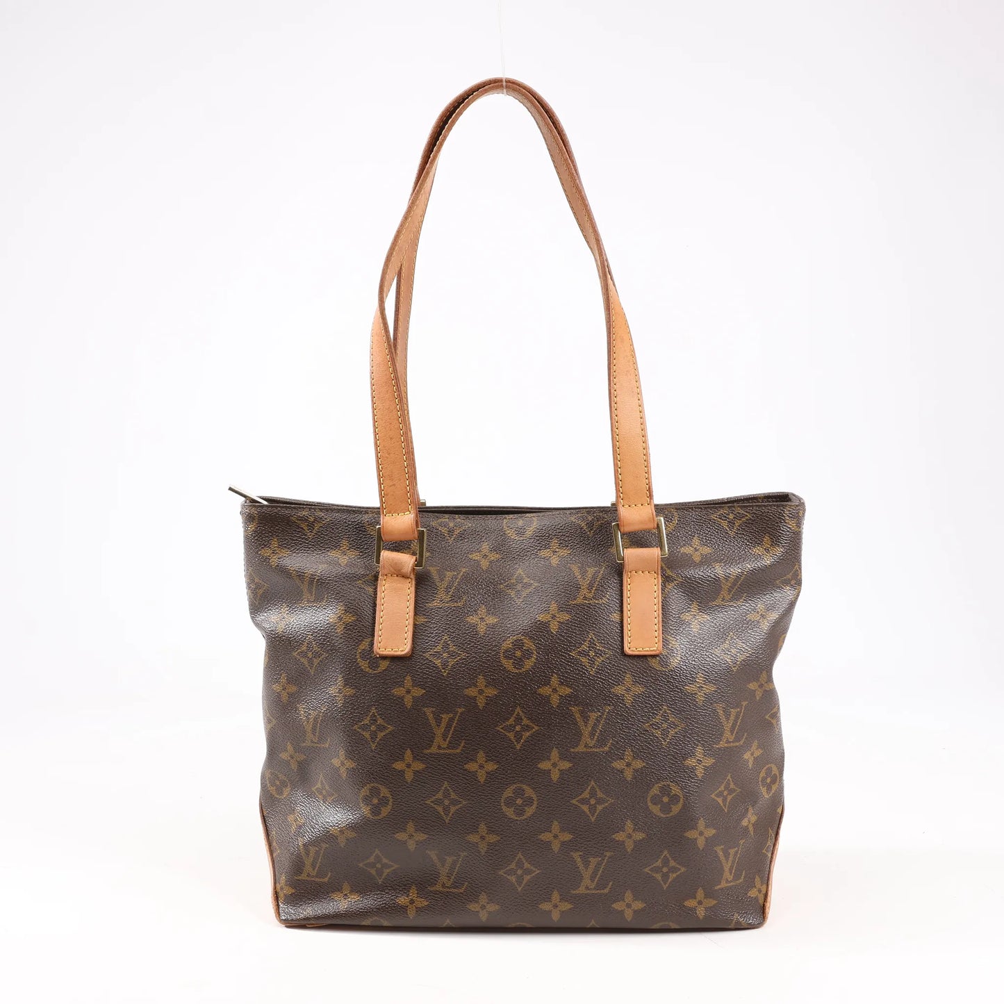 Louis Vuitton Monogram Cabas Piano Shoulder Bag in Brown M51148