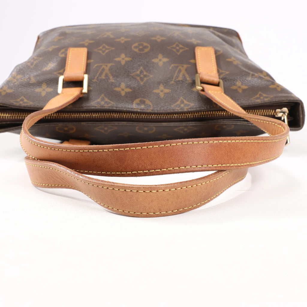 Louis Vuitton Monogram Cabas Piano Shoulder Bag in Brown M51148