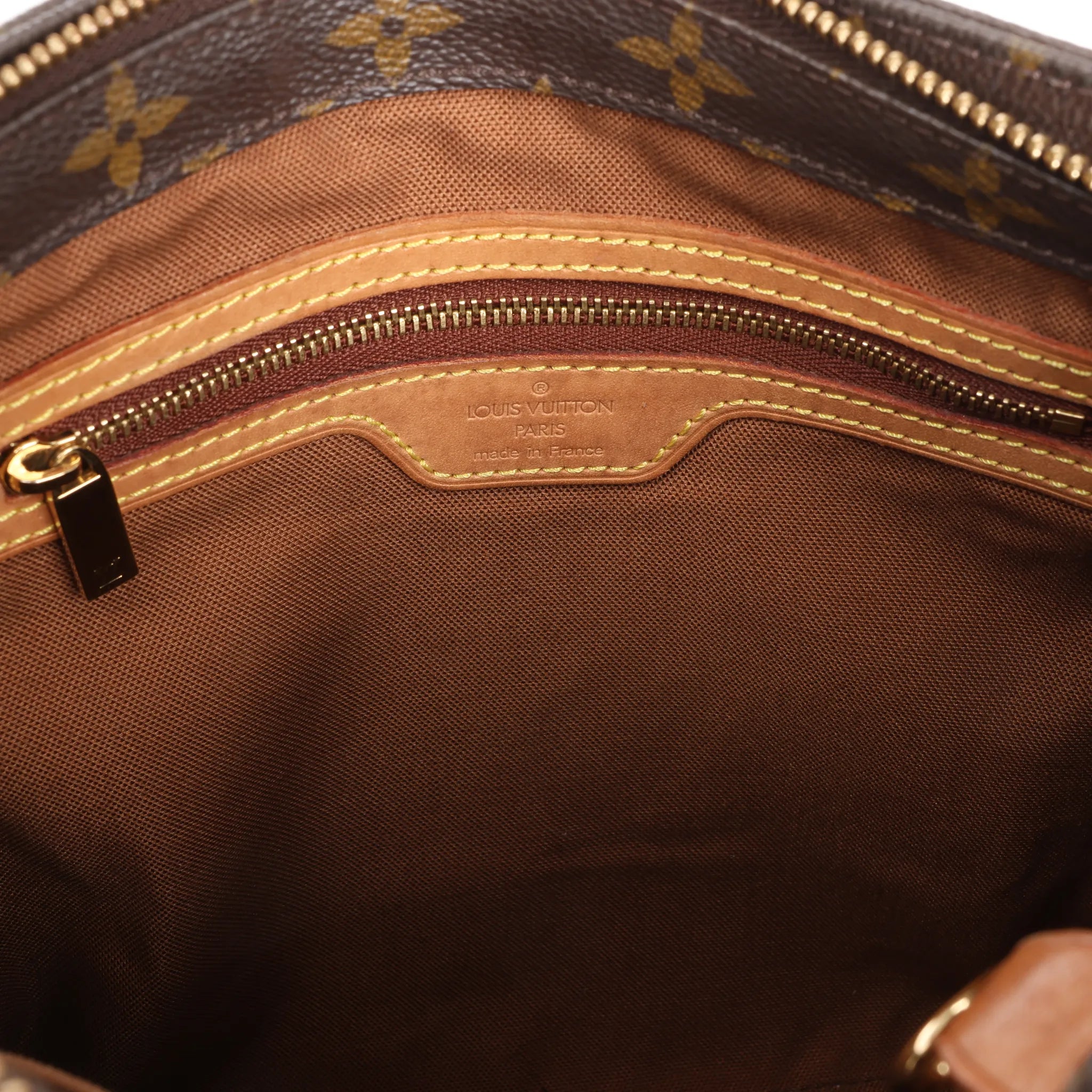 Louis Vuitton Cabas Piano Monogram Canvas Shoulder Bag in Brown M51148