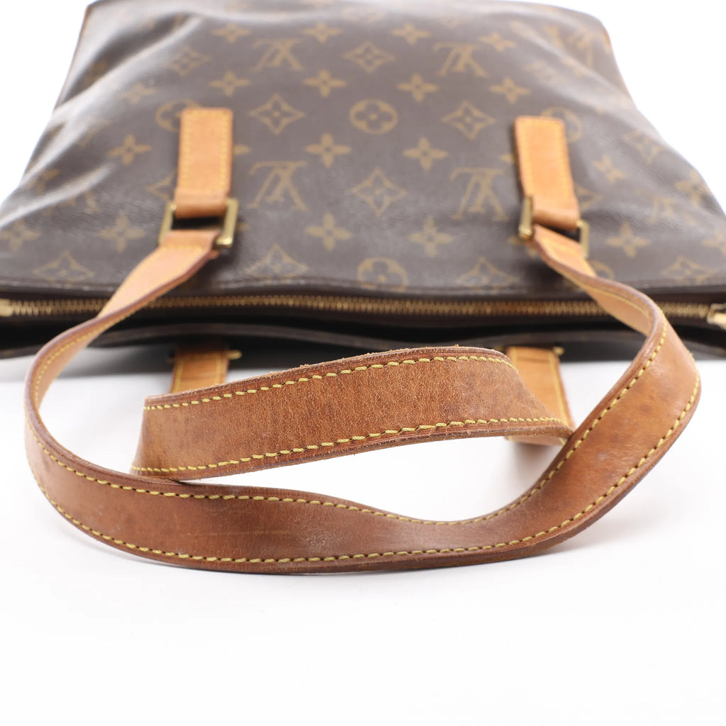 Louis Vuitton Cabas Piano Monogram Canvas Shoulder Bag in Brown M51148