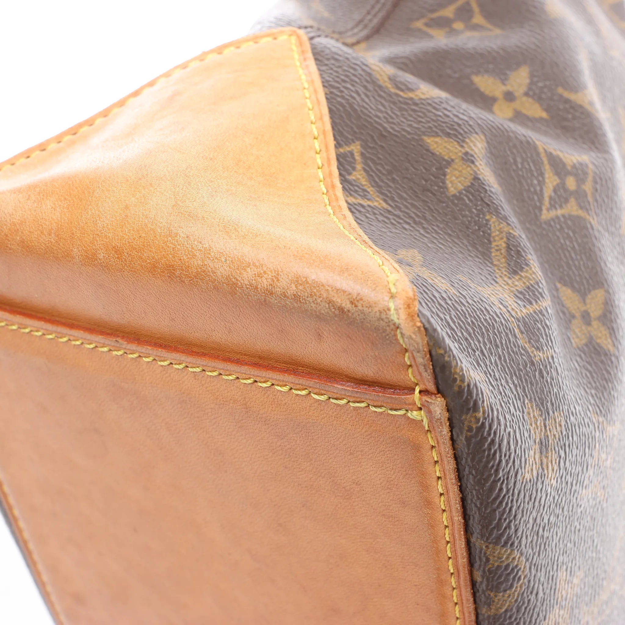 Louis Vuitton Cabas Piano Monogram Canvas Shoulder Bag in Brown M51148