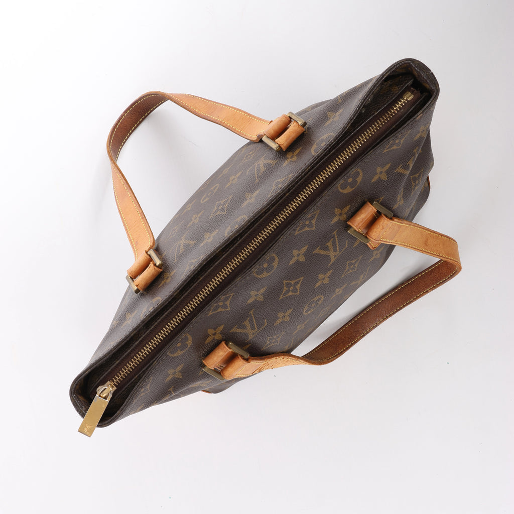 Louis Vuitton Cabas Piano Monogram Shoulder Bag in Brown M51148