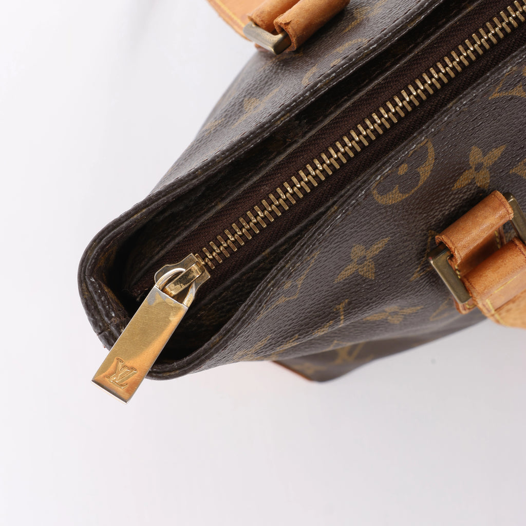 Louis Vuitton Cabas Piano Monogram Shoulder Bag in Brown M51148