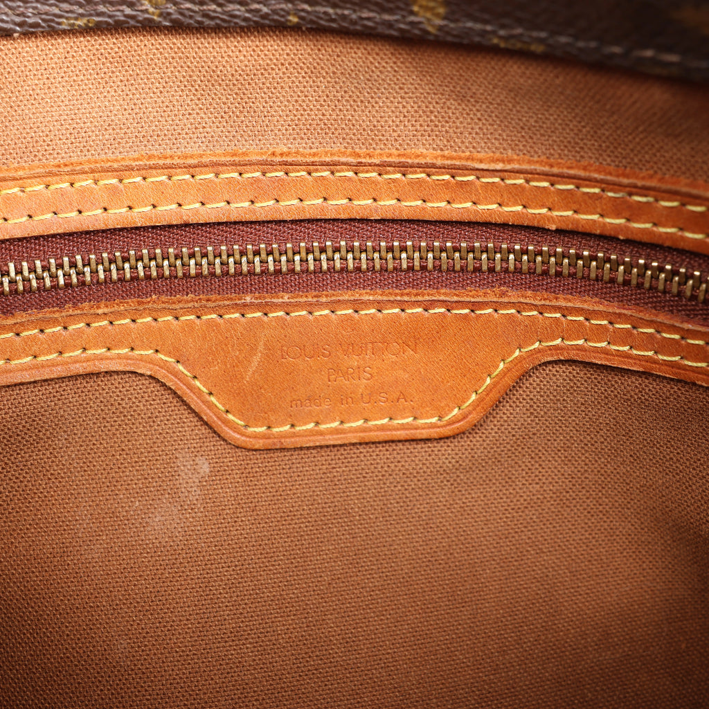 Louis Vuitton Cabas Piano Monogram Shoulder Bag in Brown M51148