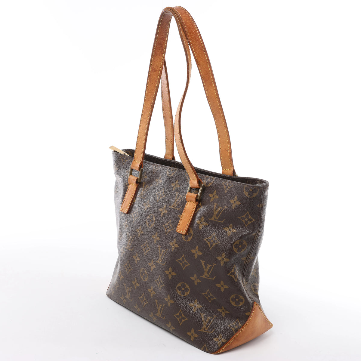 Louis Vuitton Cabas Piano Monogram Shoulder Bag in Brown M51148