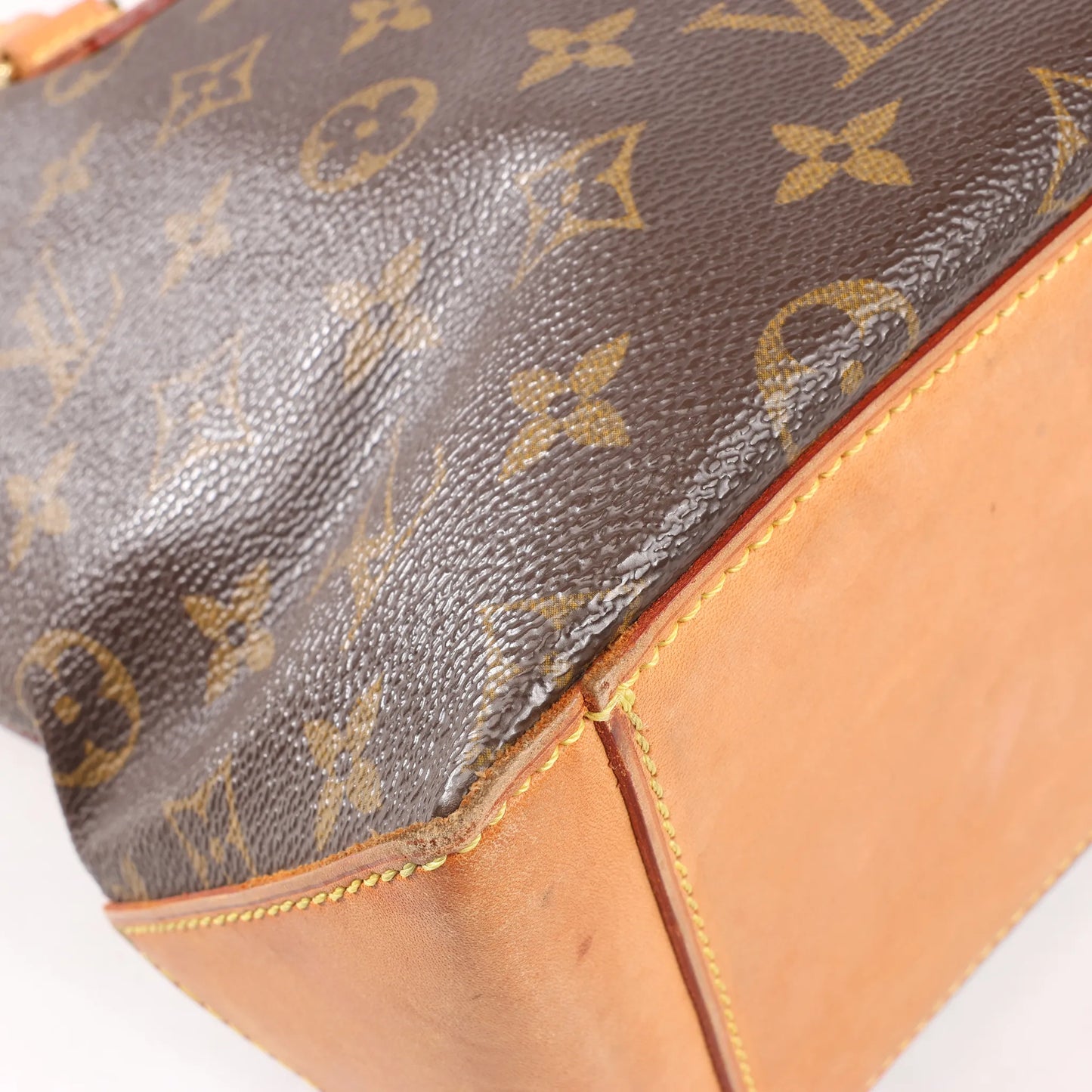 Louis Vuitton Monogram Cabas Piano Shoulder Bag in Brown M51148