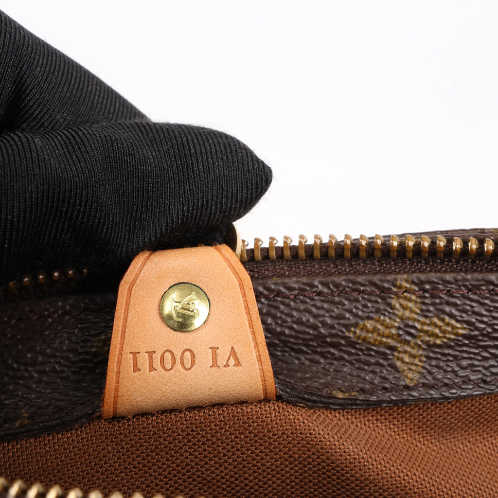 Louis Vuitton Monogram Cabas Piano Shoulder Bag in Brown M51148