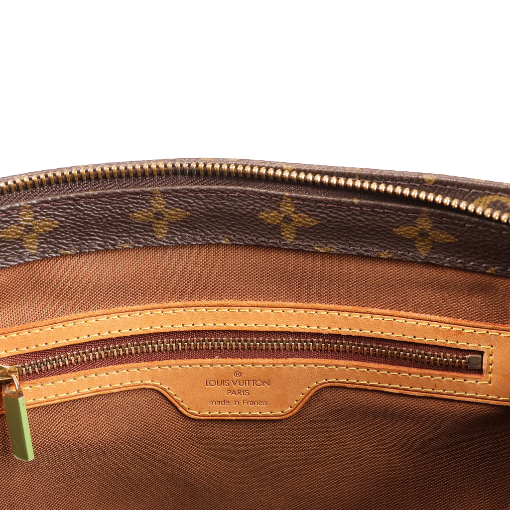 Louis Vuitton Monogram Cabas Piano Shoulder Bag in Brown M51148